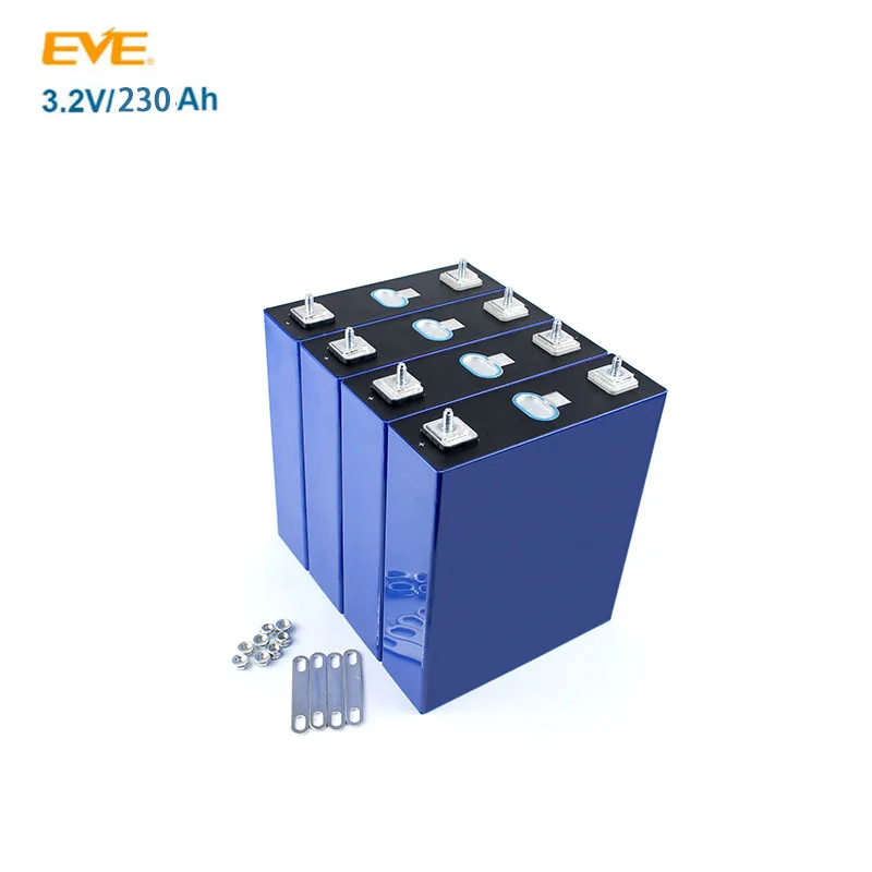 Grade A+ Lifepo4 Battery EVE 230 12V 24V 48V DIY Battery Pack 6000 Cycles Rechargeable Cell  Home Storage Tax Free