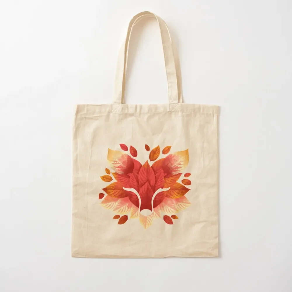 

Fox of leaves Tote Bag bags for women Big bag shopping bag