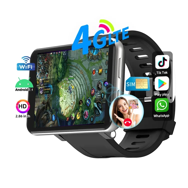 

Hot selling smart watch SDK light custom OEM ODM project DM100 smartwatch with camera 4g 5g smartwatch for Phone Android