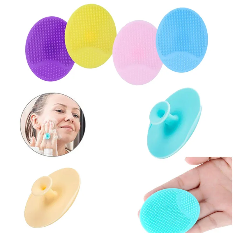 Siliconen Gezichtsreinigingsborstel Gezichts Diepe Porie Huidverzorging Scrub Cleanser Tool Nieuwe Mini Beauty Zachte Diepe Reiniging Exfoliator Tool