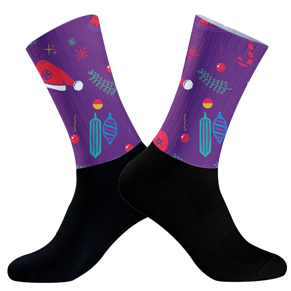 2024 neue beste profession elle funky atmungsaktive Docht wirkung Rennrad Sport Kompression socken Verkauf Laufs ocken Rad socken