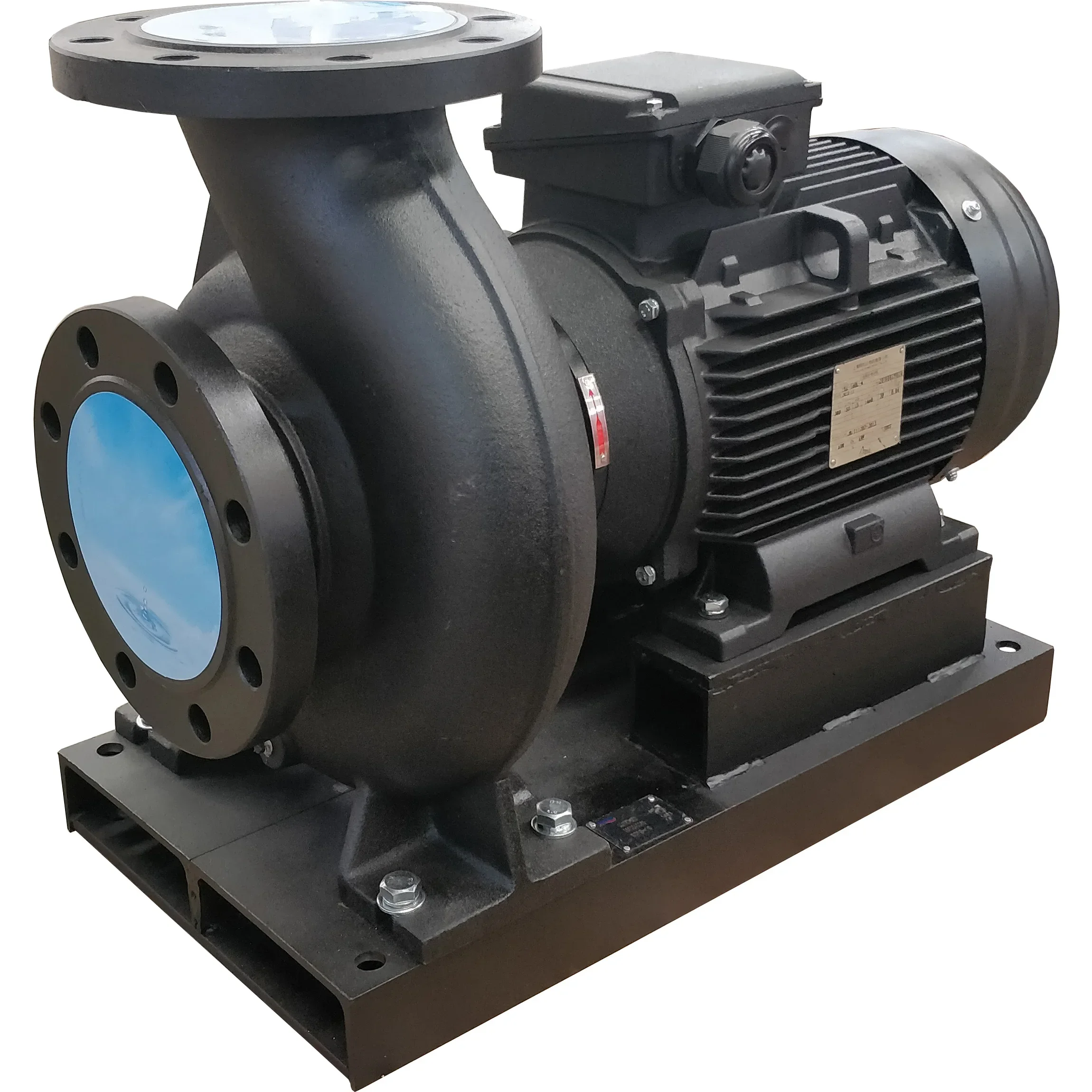 SB150-200 6 inch high flow rate centrifugal water pump with electric motor