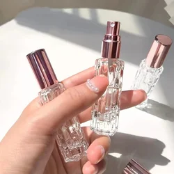 10ml Mini Perfume Spray Bottles Glass Refillable Bottle Portable Travel Oils Liquid Cosmetic Container Perfume Atomizer