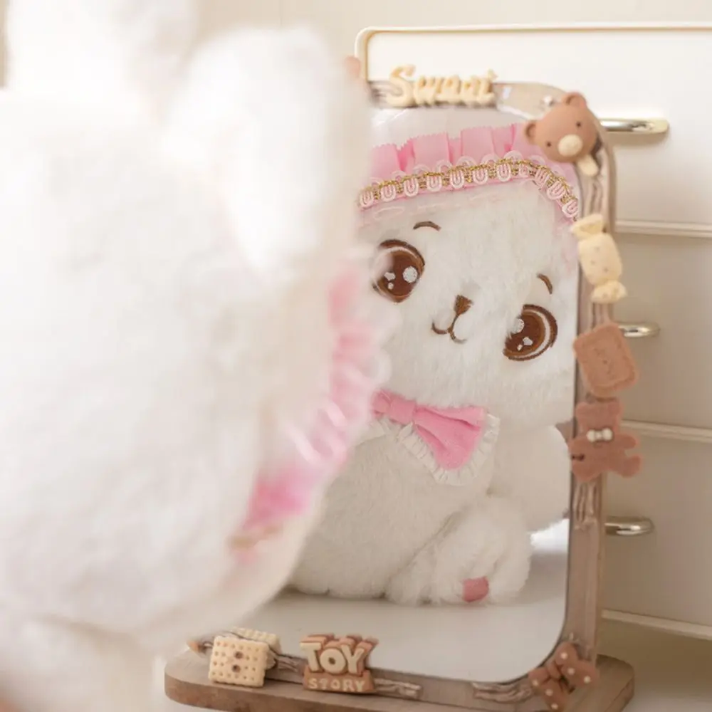 

PP хлопок Лолита кролик интерактивный кролик ручной работы мягкая кукла пушистая коллекция чучело животных забавная кукла домашний декор