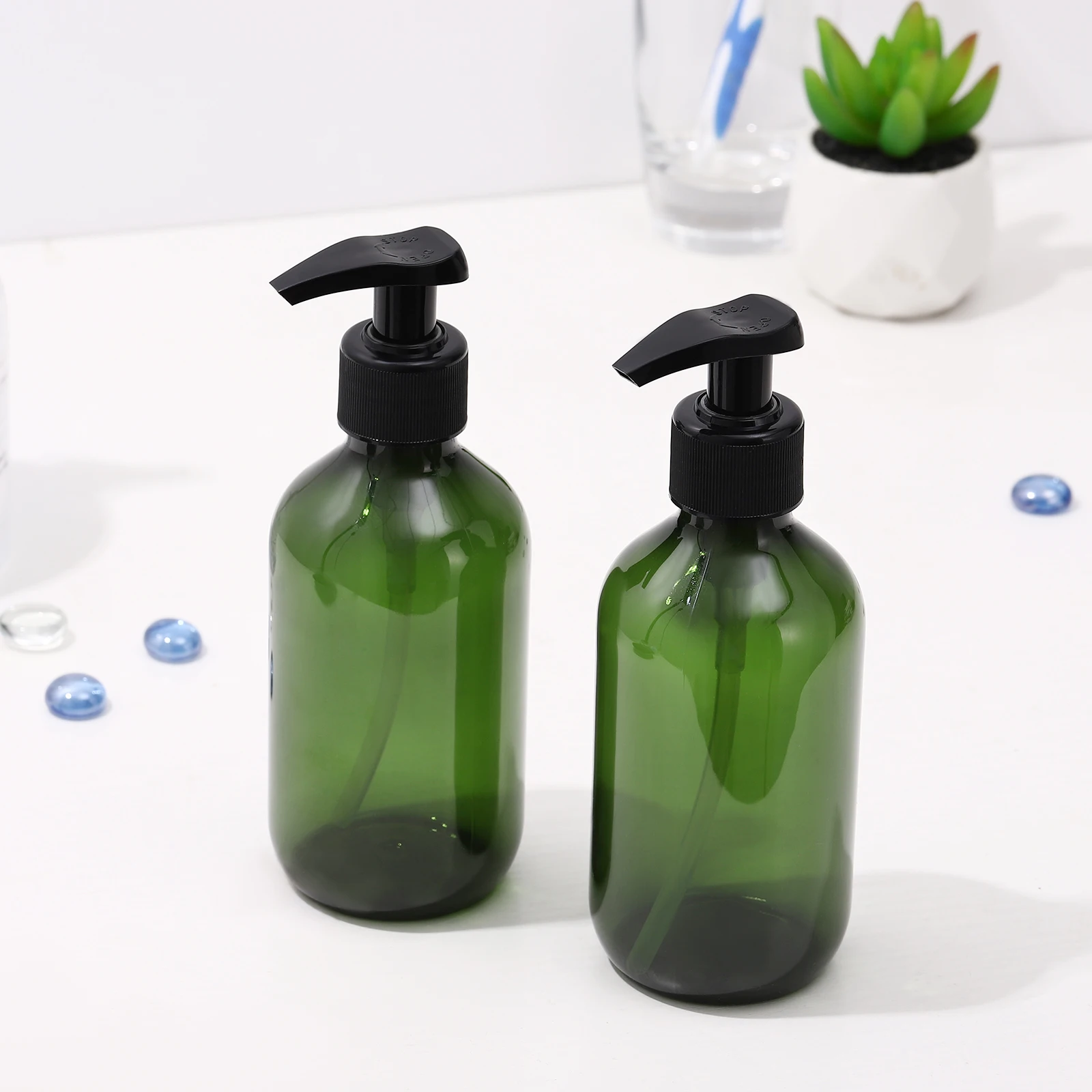 

Shower Gel Packaging Bottle Hand Soap Dispenser Refillable Empty Shampoo Pump Lotions Liquid Soaps Storage Portable Eco Friendly