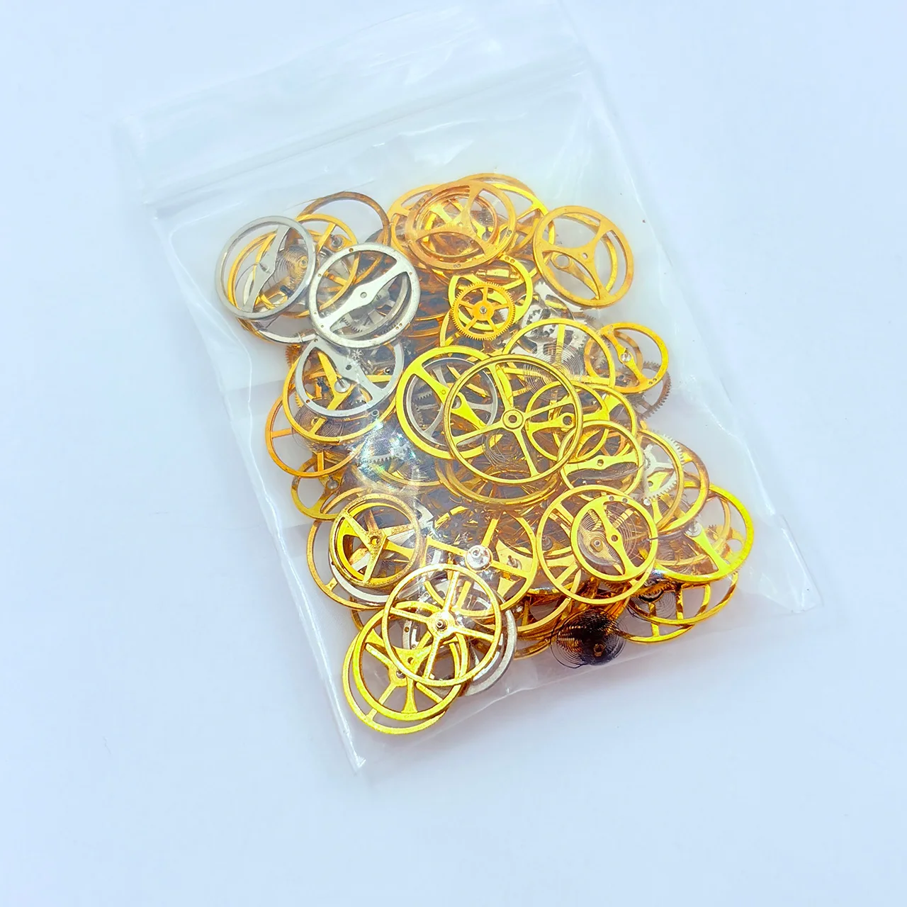 

Watch movement accessories mechanical watch miscellaneous gears steam punk wheel parts handmade DIY material package