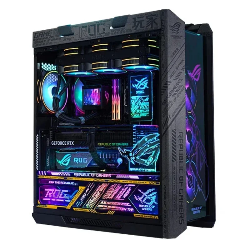 X670P X670E-A R7 7800X3D R9 7900X3D TUF GT502 ROG RTX 4090 4080 4070Ti DIY STRIX Helios Gaming Computer