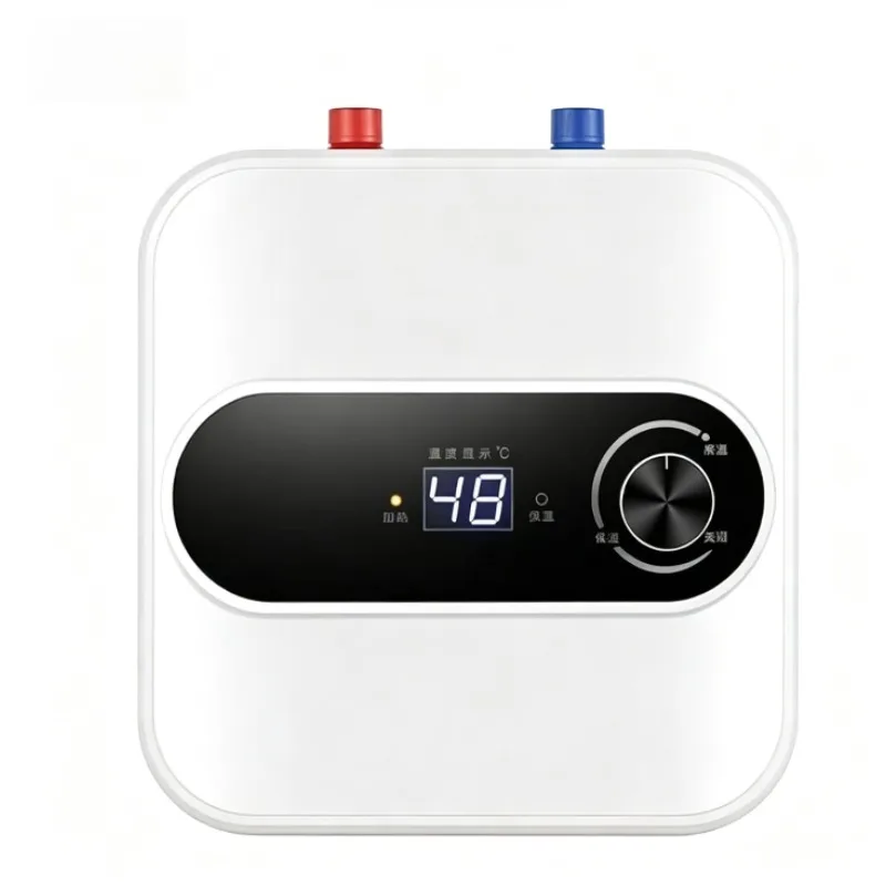 Mini Electric Water Heater Digital Display Single Knob Under‑Sink Heater For Home Bathroom Kitchen Shower Custom Wholesale