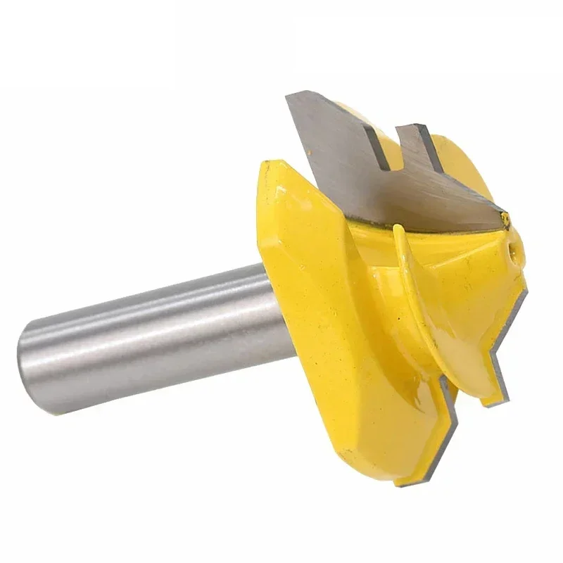 

12mm 1pc 1/2" Shank Medium 45 Degree Lock Miter Router Bit 3/4" Stock Tenon Cutter for Woodworking Tools Wood