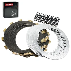 JINFANNIBI Heavy Duty Springs Friction Plate Clutch Plate Kit Compatible for Yamaha Banshee 350 1987–2006 RZ350 1984-1990