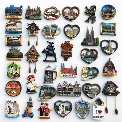 Germany Refrigerator Magnets Cuckoo Clock Berlin Munich Dresden Frankfurt Freiburg Neuschwanstein Fridge Magnets Sticker