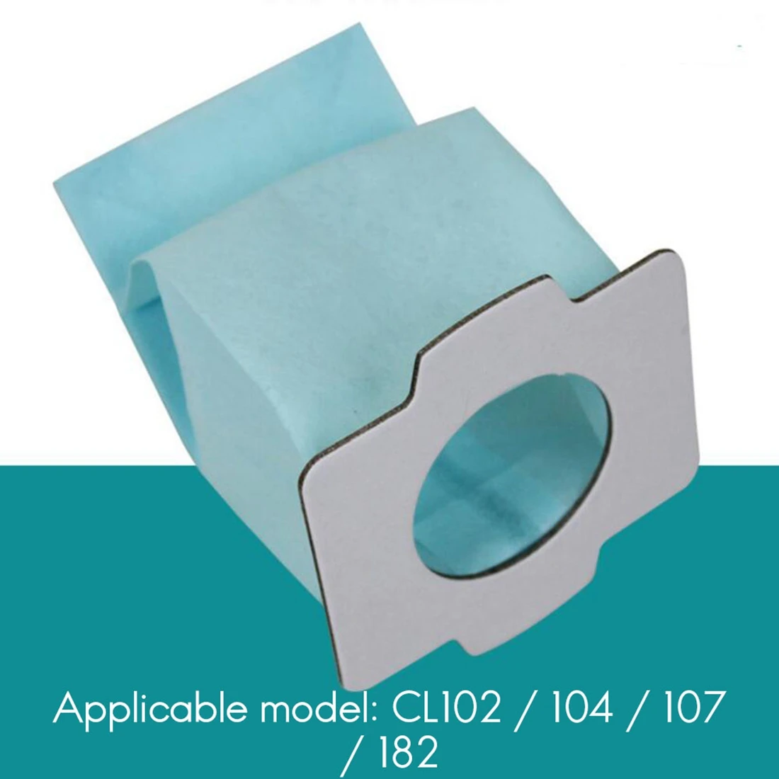 A47T 5 Pack Replacement Vacuum Dust Bag Compatible for Makita CL102 CL104 CL107 CL182 Vacuum Garbage Collection Bag