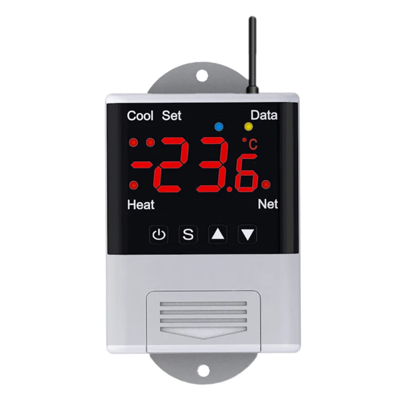 Imagem -01 - Deek-robot-controlador de Temperatura Termostato Digital 110v230vac Wifi Controle Remoto Impermeável para Incubadora de Aquário deek robot controlador de temperatura termostato digital 110v230vac wifi controle remoto impermeavel para incubadora de aquario 01