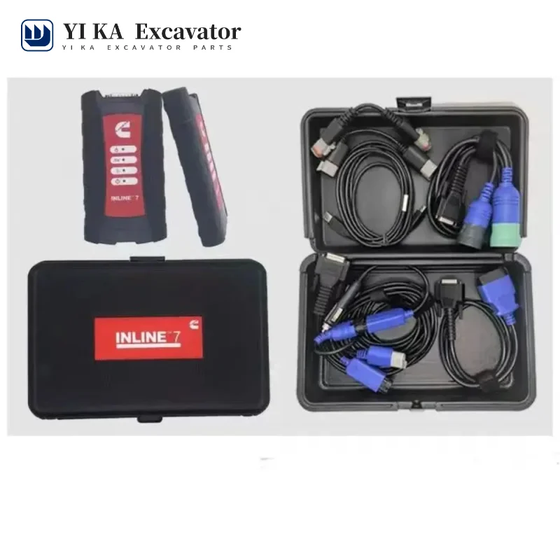 The latest Version Programmable Scanning Diagnostic Tester Tool Data Link Adapter Inline  + Software 8.7 for Cummins EFI Engine