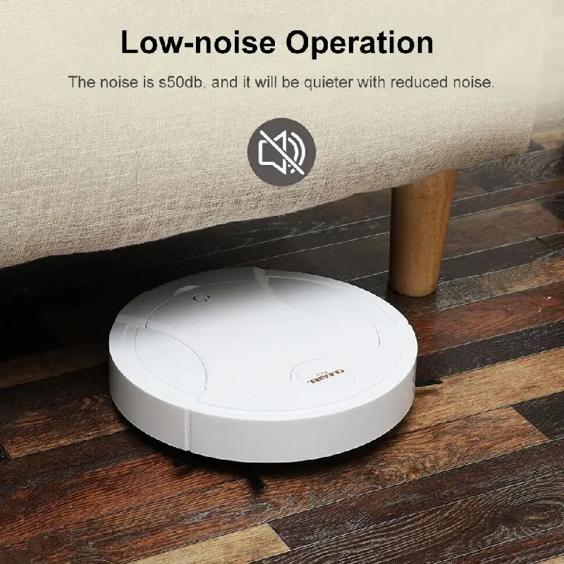 5 In 1 Wireless Sweeping Robot Vacuum Cleaner Multifunction Floor Sweeping Mopping Machine Vacuuming Humidifier Cleaning Tool