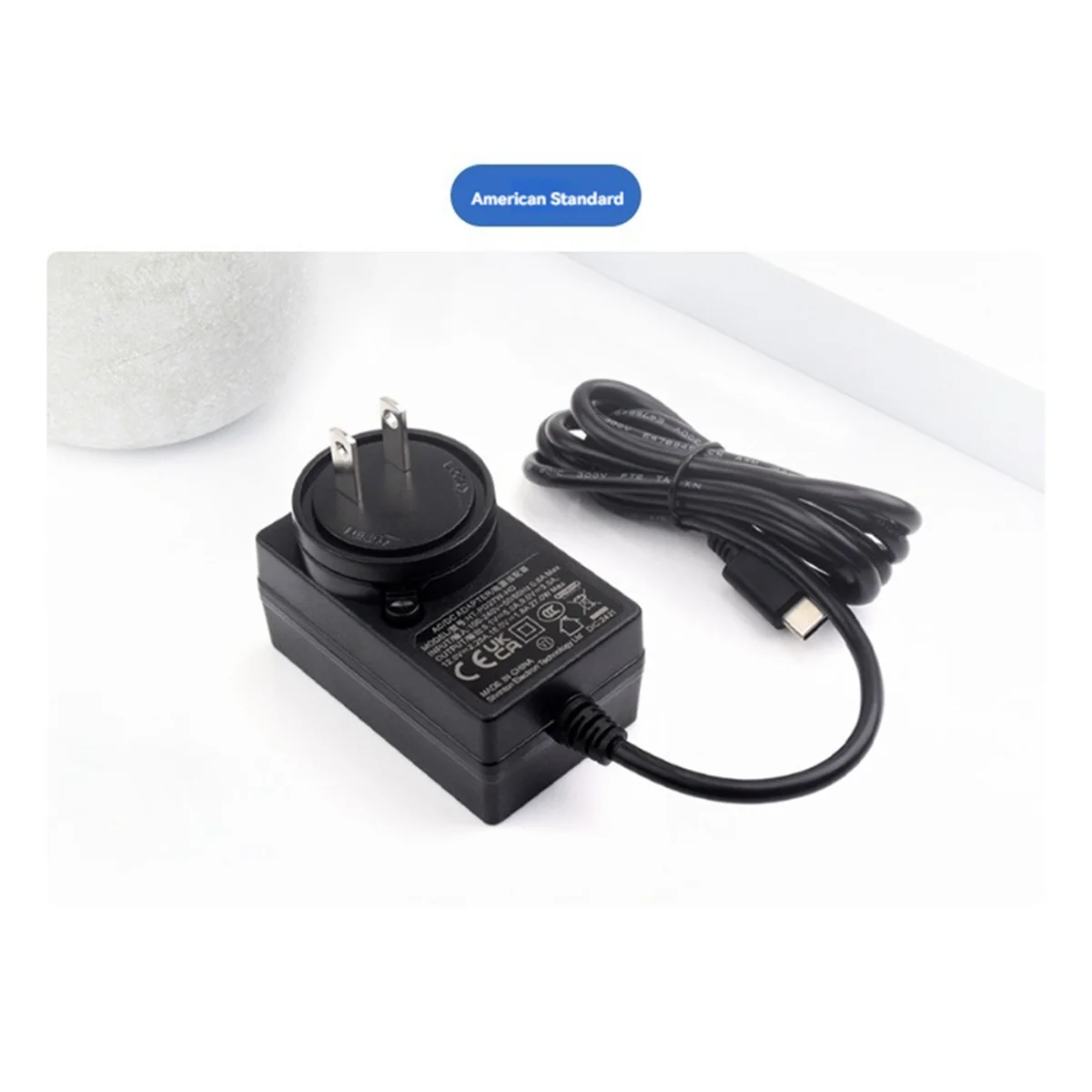 Untuk 5 catu daya 27W Tipe C pengisi daya adaptor daya PD catu daya untuk 5 colokan EU