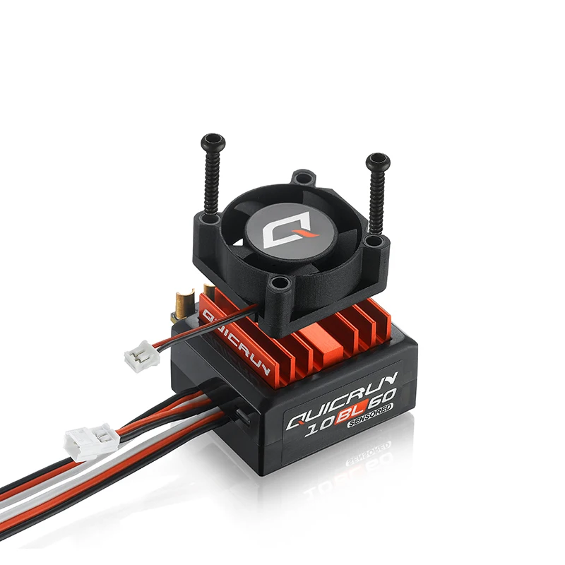 Original Hobbywing QUICRUN Sensored 10BL120 G2 120A /10BL60 60A 2-3S Lipo Brushless ESC For 1/10 Car