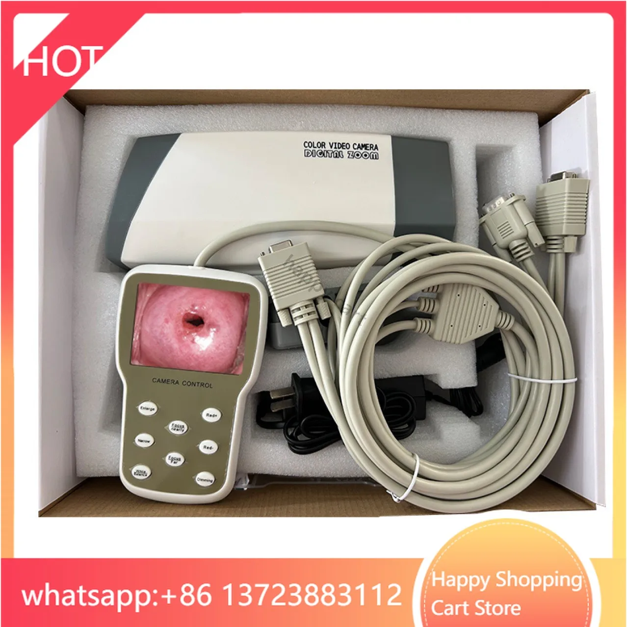 

Colposcopio 3.5 inch visual screen medical high definition gynecological Chinese and English can cross-border