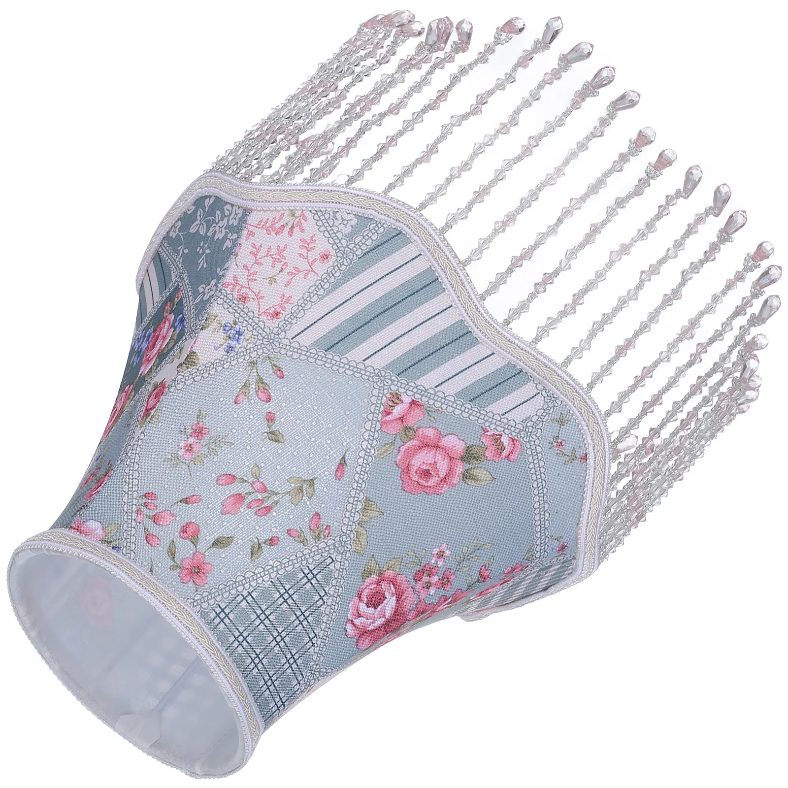 غطاء مصباح أوروبي من القماش، مادة حديد آمنة، خفيفة الوزن، سهلة التركيب لمصباح الجدار المكتبي، أباجورة عتيقة للديكور #6