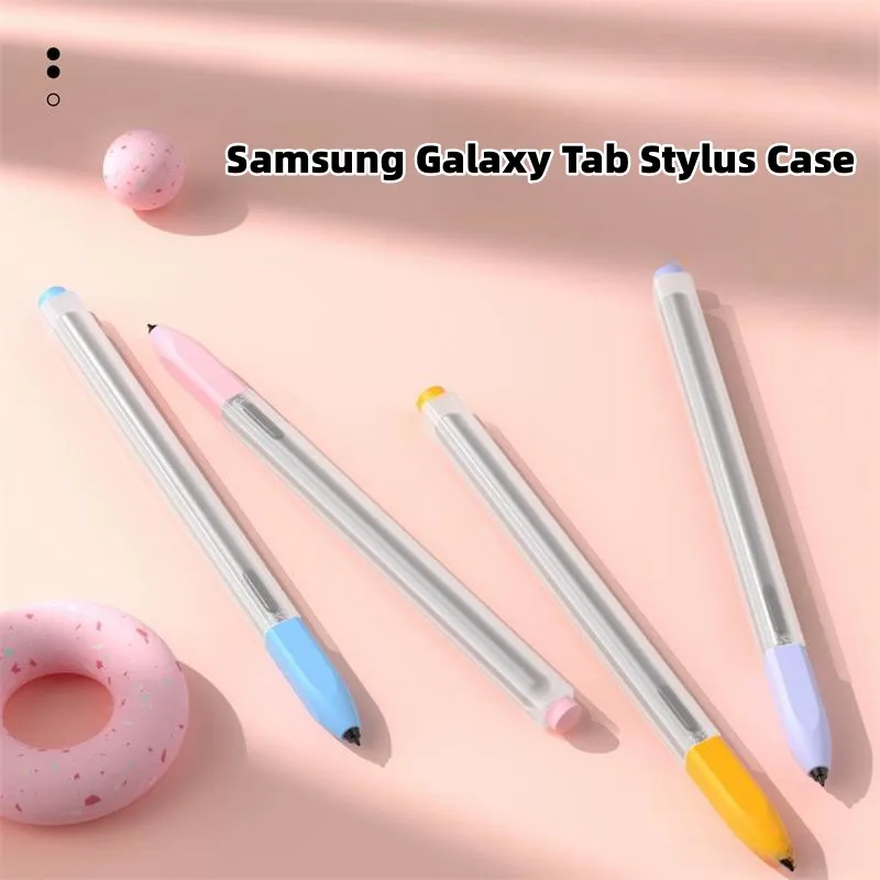 Tablet Touch Pencil Case Silicone Stylus Protection Case Shockproof for Samsung Galaxy Tab S6 Lite S7 FE S8 Ultra S9 Plus