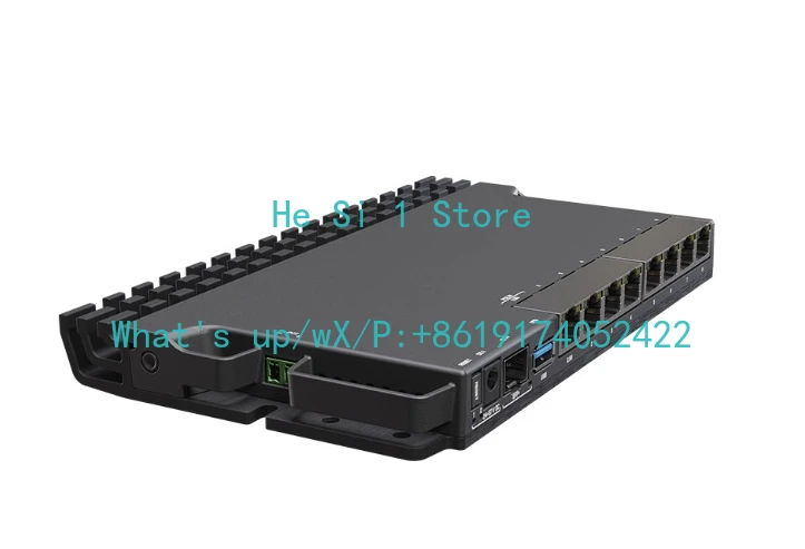 

RB5009UPr+S+IN RB5009 router with PoE-in and PoE-out on all ports, small and medium ISPs. 2.5/10 Gigabit Ethernet SFP+