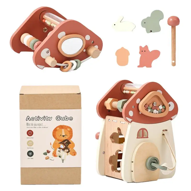 Early Learning Shape Matching Mushroom Shape Sorting Early Learning Toy Finger Dexterity Preschool Activities Educational Toys