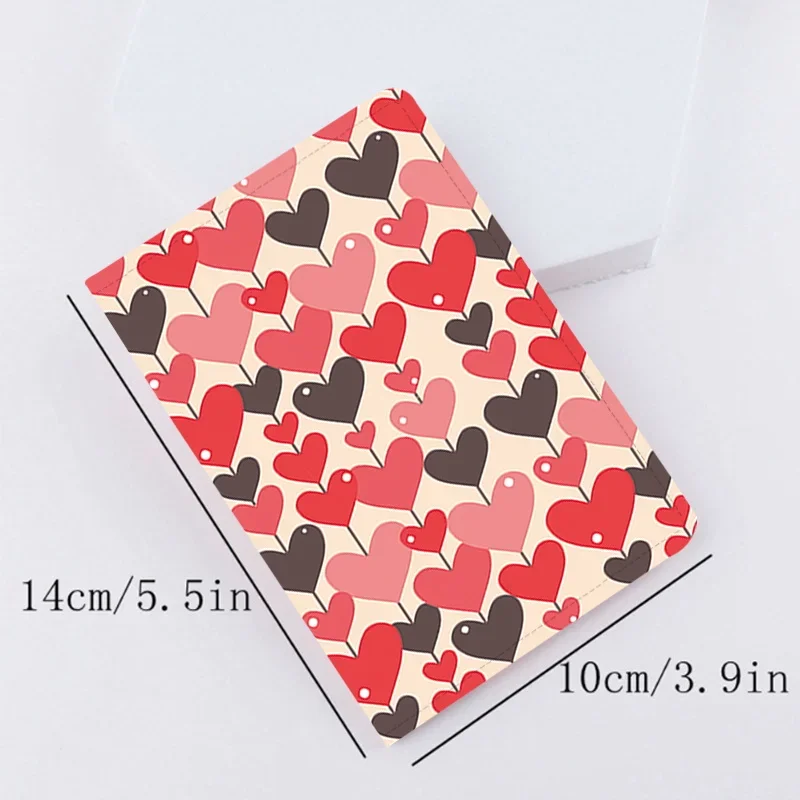 Passport Holder Travel Wallet Leather Passport Cover Cards Dots Pattern Travel Wallet Document Organizer Case Wedding Gift