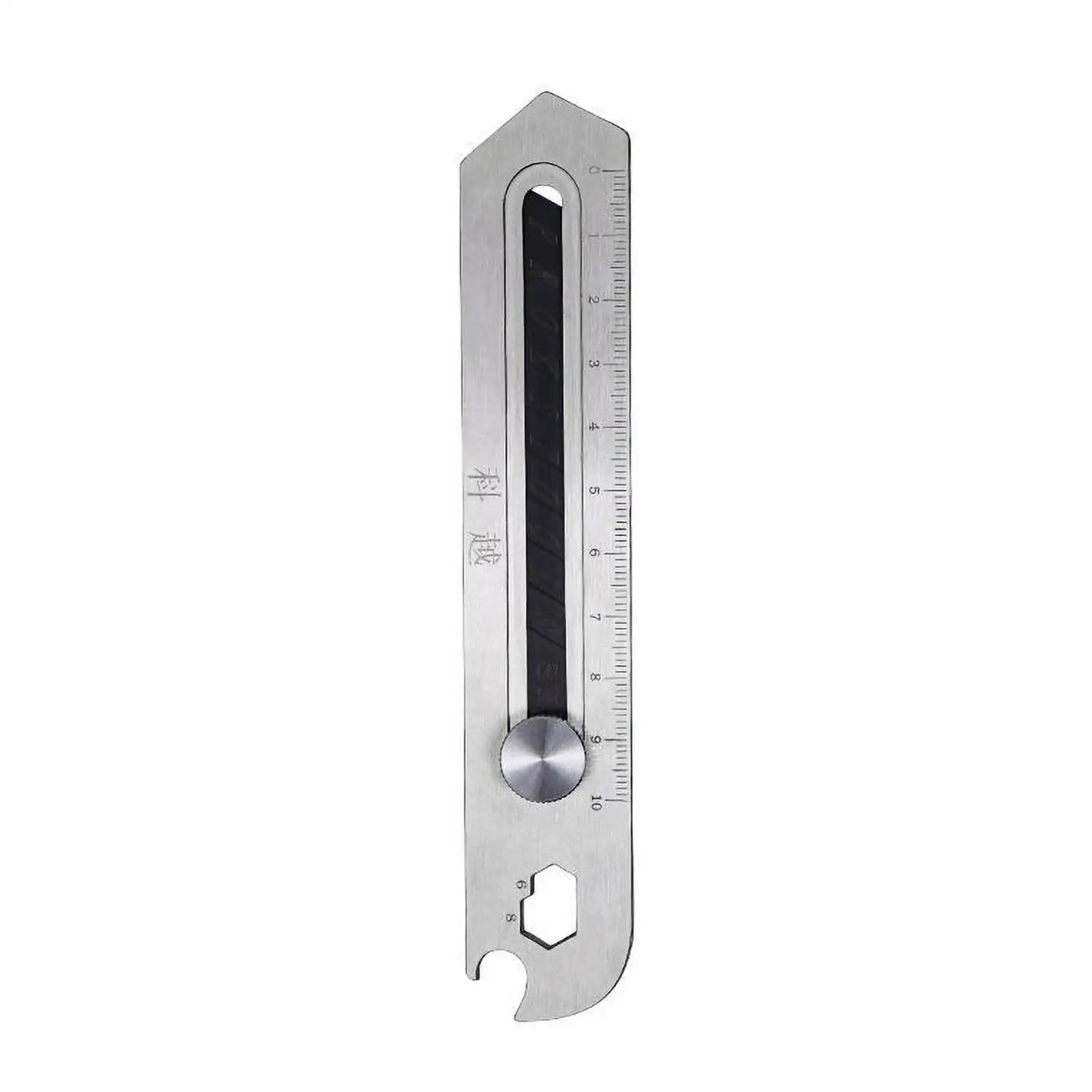 Utility Box Cutter Ergonomic Non-Slip Grip Tool Utility Cutter Stainless Steel Edge For Paper Leather Rope Cardboard Students