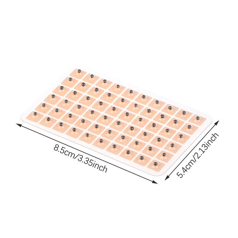 1200Pcs Ear Point Stickers Pressure Stick Acupuncture Magnetic Beads Auricular Massage