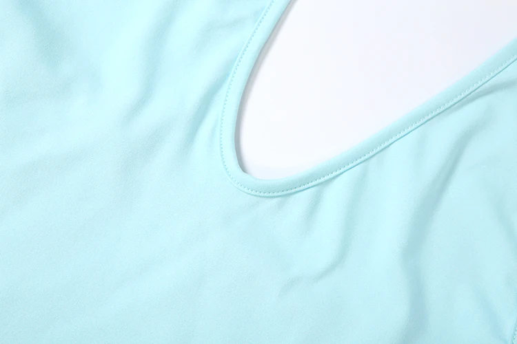Weird Puss Sexy Mode-Playsuits für Damen, Neckholder, tief ausgeschnitten, rückenfrei, ärmellos, figurbetont, mit Pfirsich-Hüftform, High-Street-Stil, klassische Overalls – Detail 7