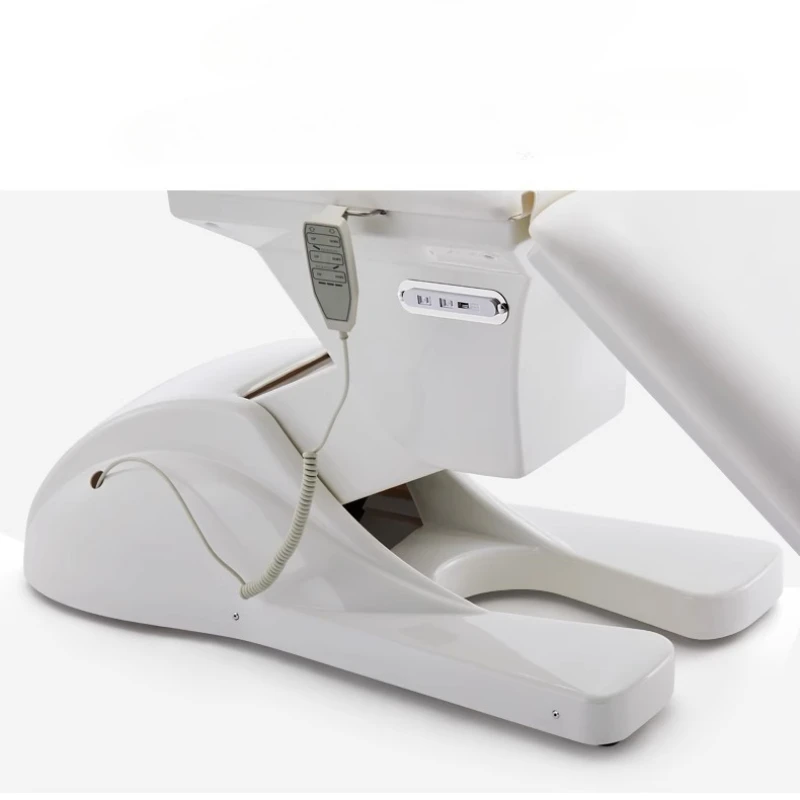 تنظيف الأذن طاولات التدليك الكهربائية الجمال باديكير الوجه الحديد تدليك الجداول التايلاندية نمط بولي Leather الأثاث الجلدي Mesa De Masaje MH #5