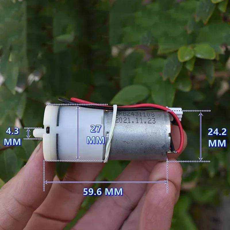 

DC 5V 6V Micro Air Pump Oxygen Pressure Pump for Aquariums And Other Small Equipment