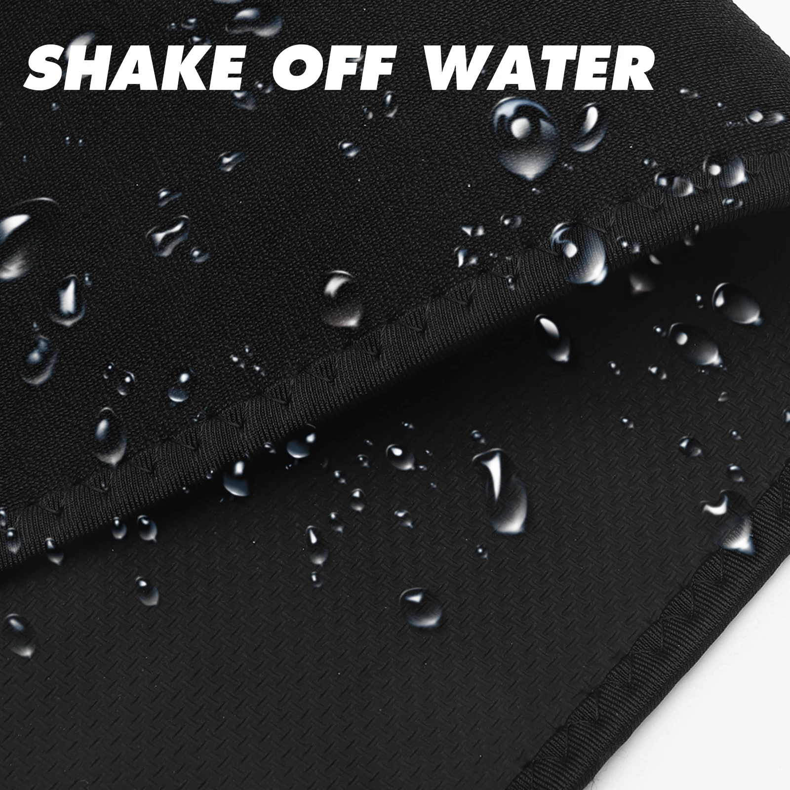 حزام عرق الفخذ مقاس L قابل للتعديل لحماية شريط العرق وحزام التفاف يحافظ على الرطوبة في صالة الألعاب الرياضية واليوجا والجري #1