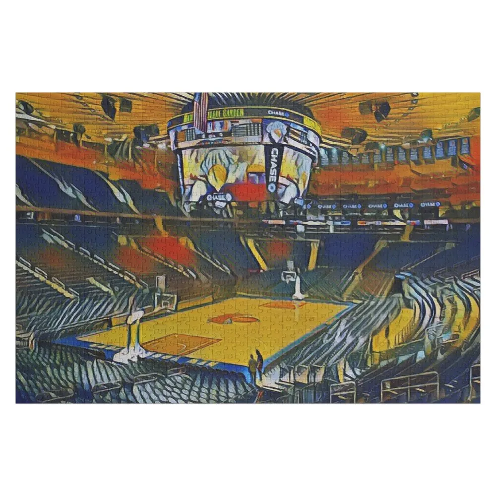 

Madison Square Garden MSG NYC New York Jigsaw Puzzle Wooden Jigsaws For Adults Personalize Custom Gift For Children Puzzle