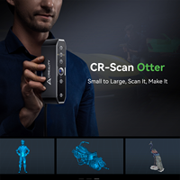 Creality 3D Scanner Otter for 3D Printing Reverse Engineering Handheld Scanner with 0.02mm Accuracy Anti-Shake Tracking Up to 20