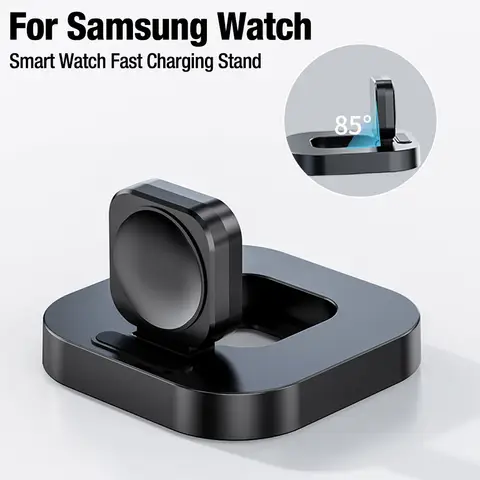 Supporto per caricabatterie wireless per orologio pieghevole per Samsung Galaxy Watch 6 5 4 3 Pro 45/40/44mm Active 2 Classic Type C Dock di ricarica rapida