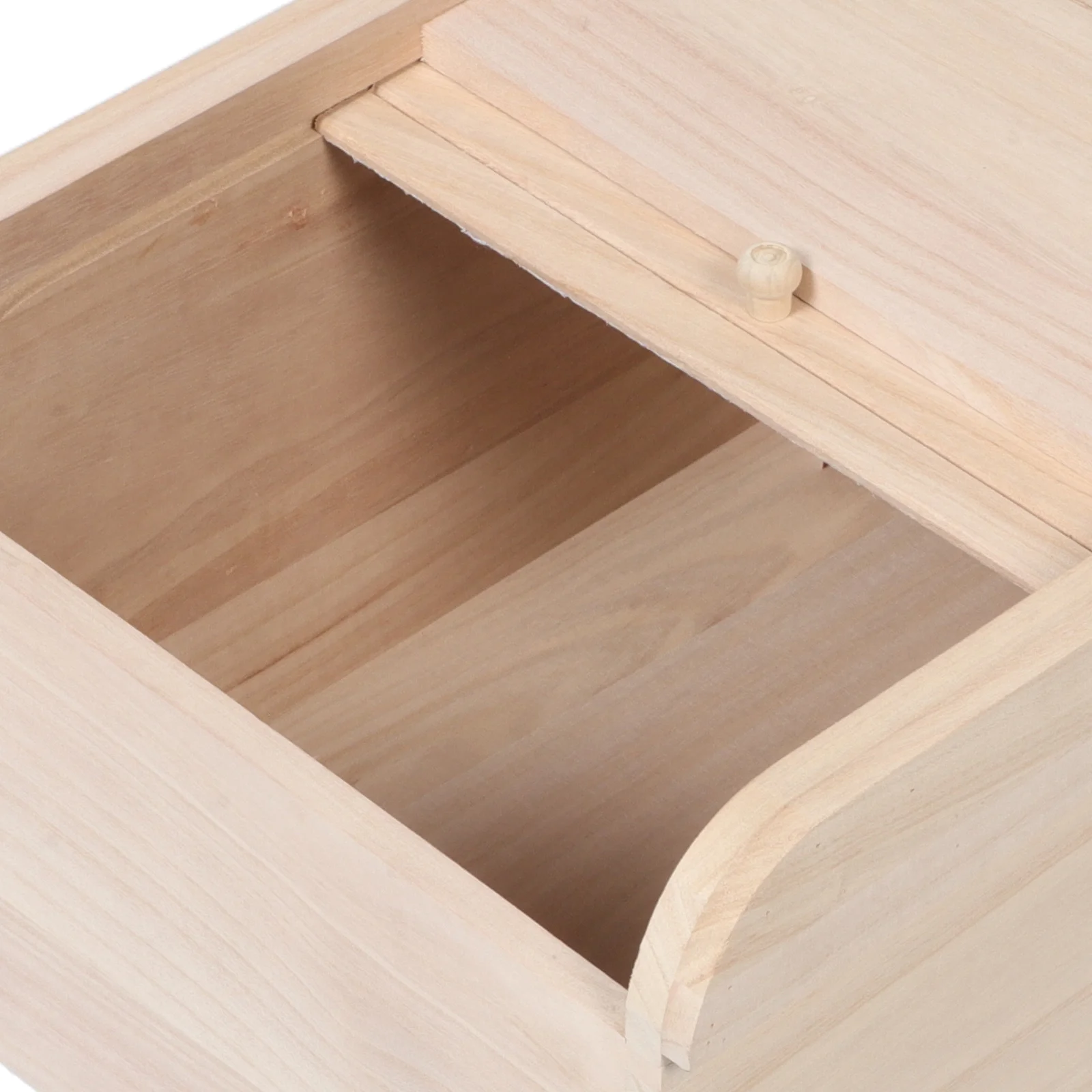 حاوية تخزين الأرز الخشبية سعة كبيرة 15 كجم دلو الأرز الخشبي الصلب تخزين الحبوب المختومة منظم الطعام الجاف استخدام المطبخ #2