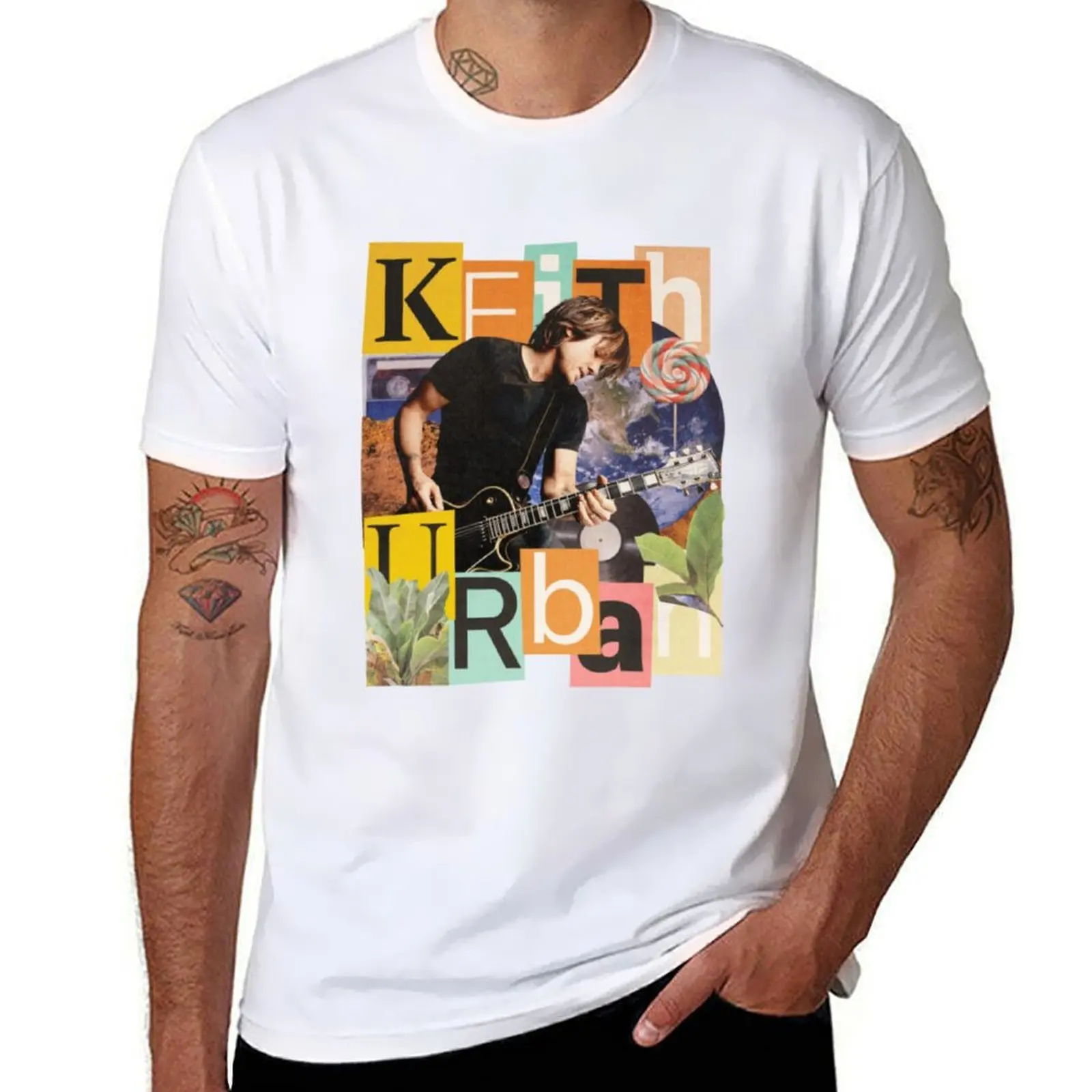 

Retro Keith Urban Somebody Like You Golden Road T-Shirt t shirts cotton 100% t shirts with prints T-Shirt