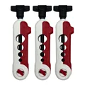 white and red 3pcs