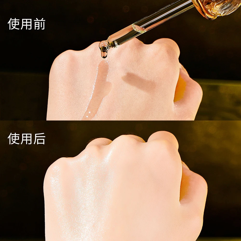 High Luxury Nourishing Ganoderma Lucidum Essence Moisturizing Tighten Facial Contours Fades Fine Lines Face Serum Skincare