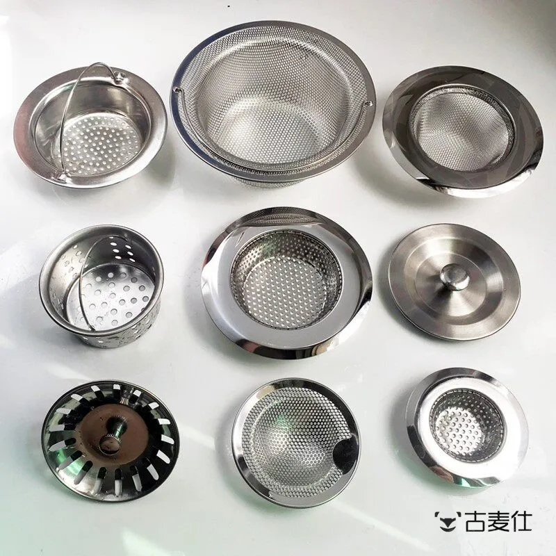 

Stainless Steel Kitchen Sink Strainer Drain Filter Cage Sink Faucet Waste Pipe Filter Positive Rich Brand Restaurant Quality
