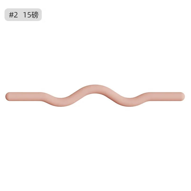 

Customized Iron & Silicone Weight Lifting Barbell for Gym Fitness and Pilates Portable Design