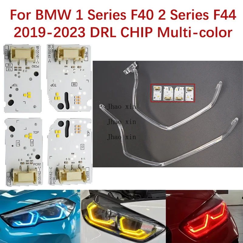 

For BMW 1 Series F40 2 Series F44 2019-2023 Car Headlight DRL Chip with Multiple Color Ballast Angel Eye 63119448115 63119448116