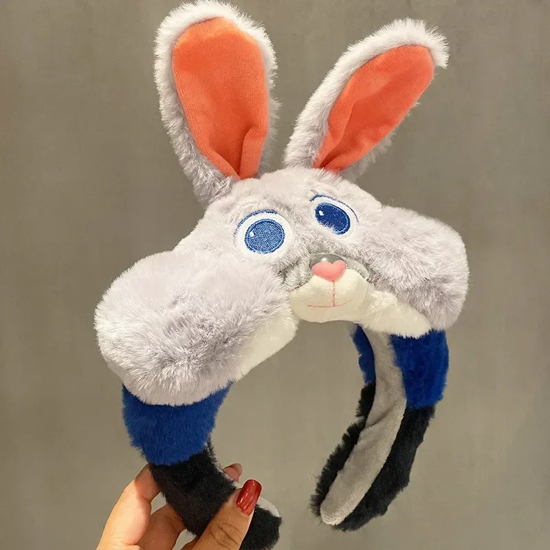 Aksesoris Rambut Lucu Disney Kartun Lotso Judy Pooh Bear, Headband untuk Wanita, Headband untuk Mencuci Muka, Aksesoris Rambut untuk Pesta, Hadiah Kejutan