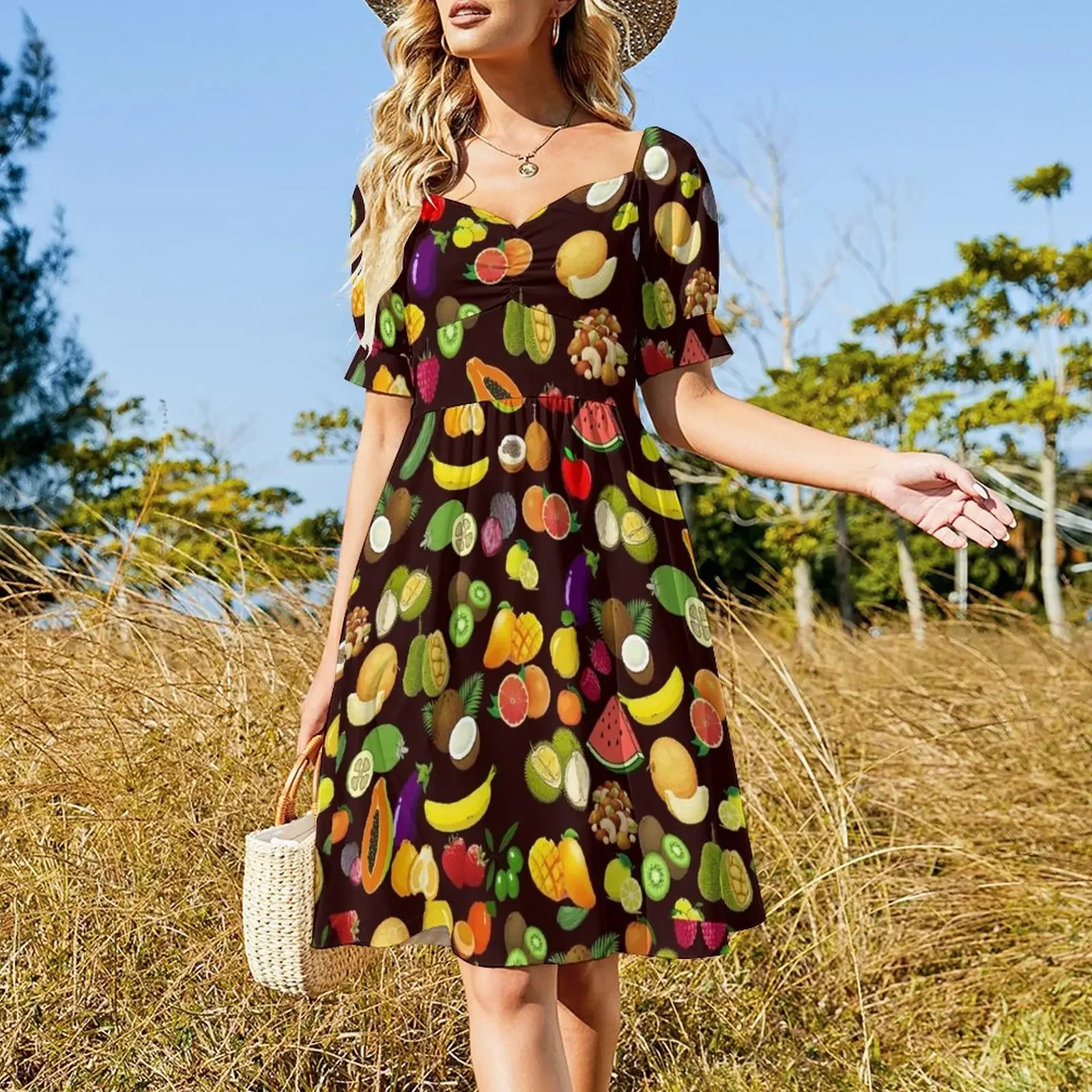 List of Fruits from A to Z Sleeveless Dress Party dresses summer dresses women's summer dresses 2025 Dress