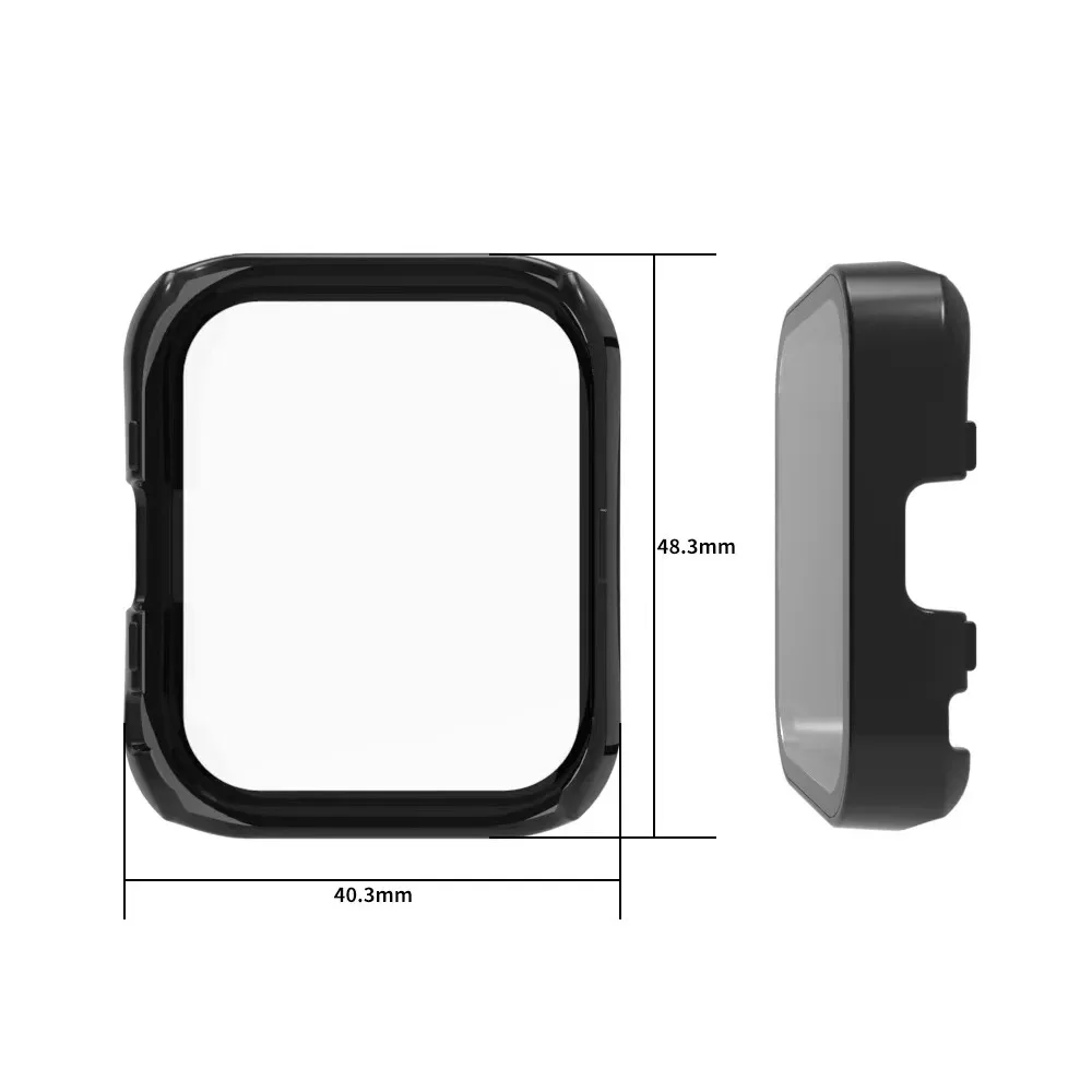 เคสกรอบฟิล์มเคสโทรศัพท์แบบกระจกขอบแข็งสำหรับ amazfit BIP 5สมาร์ทวอท์ชอุปกรณ์เสริม Bip5