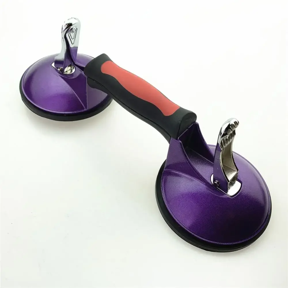 

Glass Suction Cup Lift Single And Double Grip Three Claw Aluminum Alloy Tile Heavy Duty Floor Tile Suction Cup Handling Tool