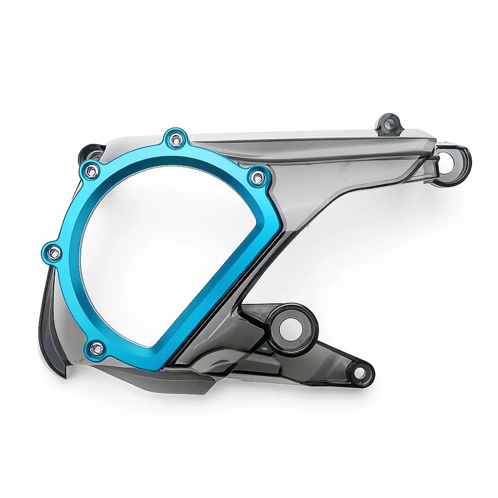 Für Vespa GTS 310 SuperSport SuperTech 2025 2026 Roller Getriebe-Variator-Abdeckung Rauchglas-Motorgetriebe-Lufteinlassgehäuse