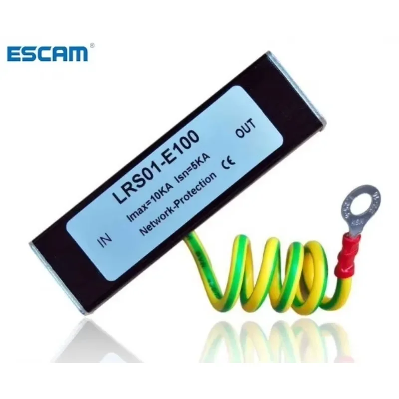 100M 이더넷 네트워크 보호 장치, 낙뢰 차단기, SPD, RJ45 서지 보호기