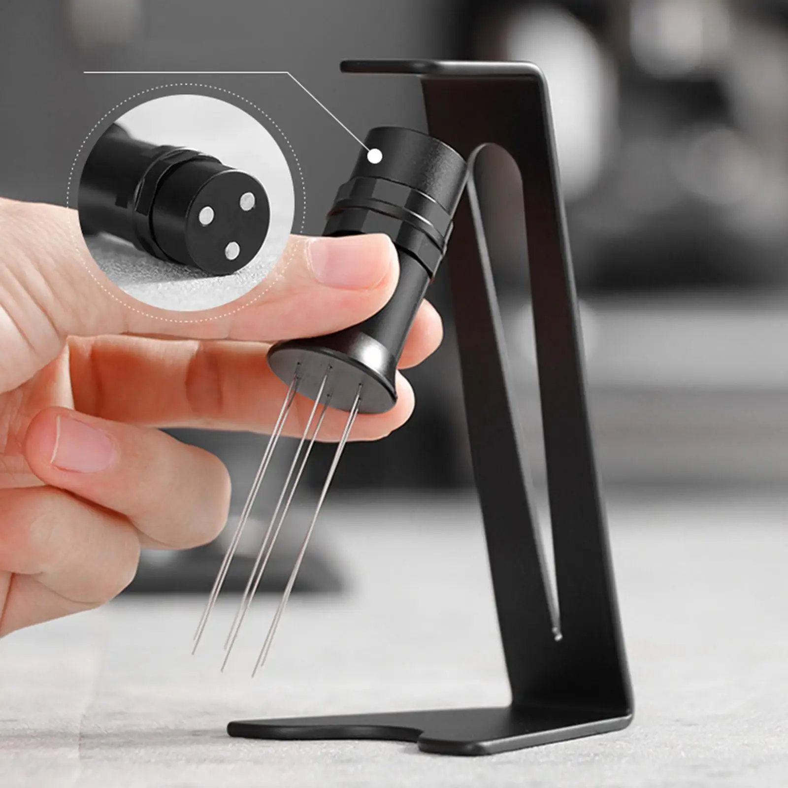 Espresso Stirrer Coffee Stirrer Distribution 6 Needles for Gifts Kitchen